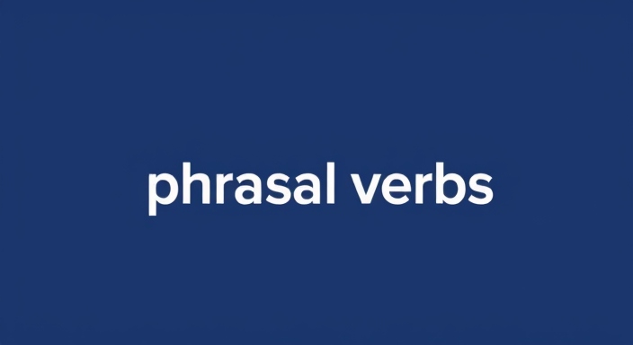 phrasal verbs