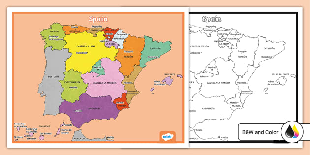 Spain Map